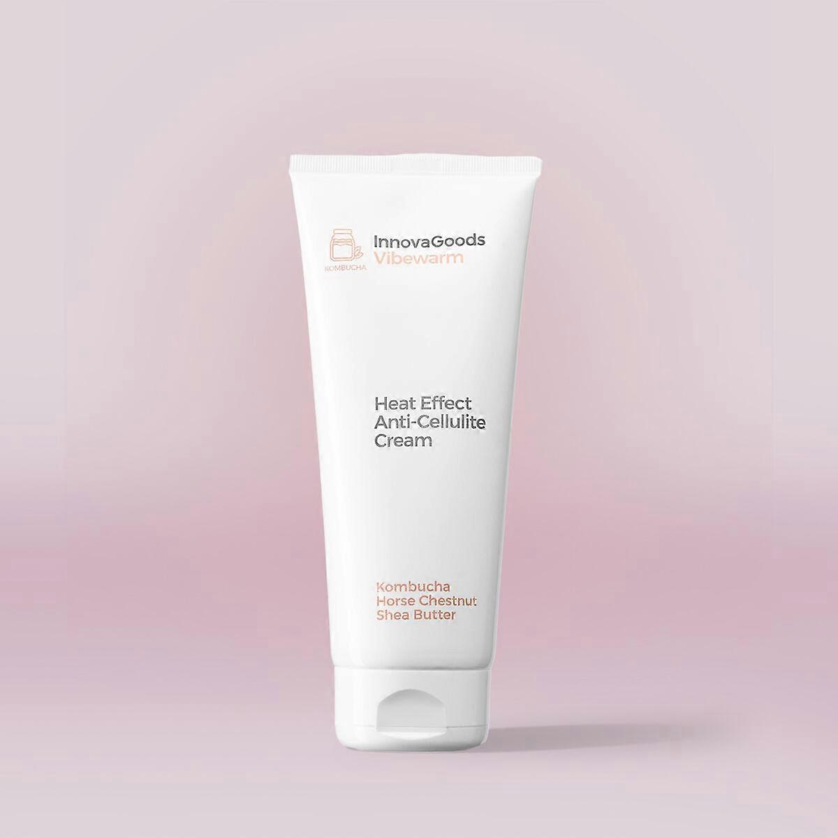 Anti-cellulite cream with heat effect Kombucha Vibewarm InnovaGoods 200 ml