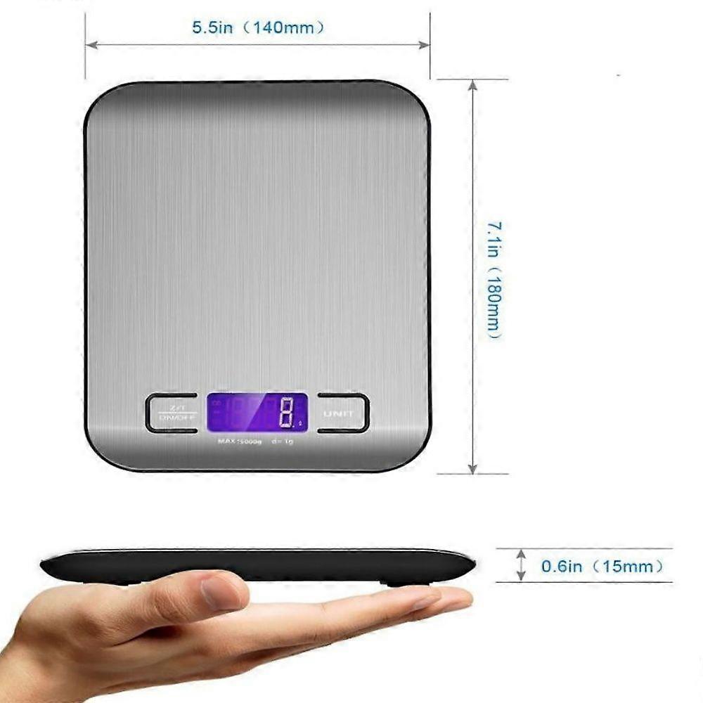 Báscula electrónica pequeña cocina casera