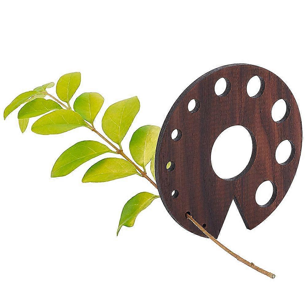 Wood Grass Scraper Round Round 95.5x4mm Hole: 2~30mm