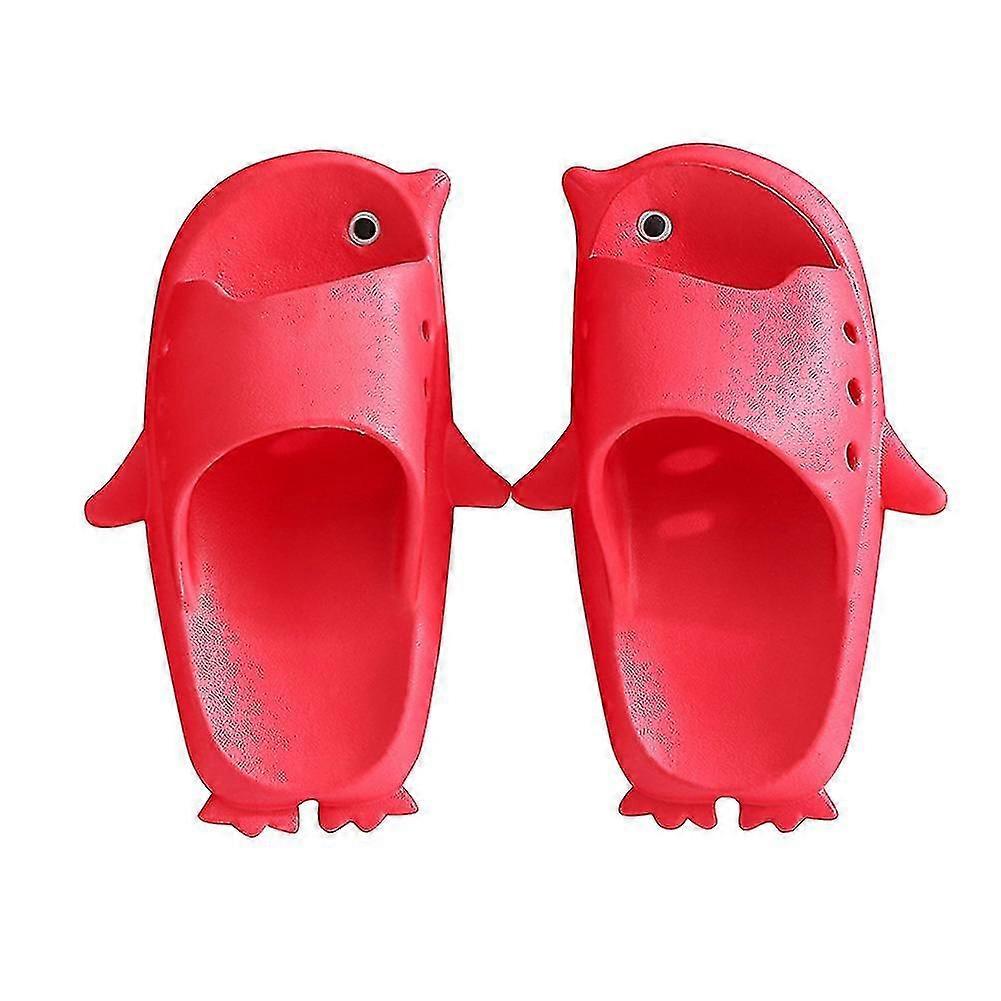 slide sandals slides cartoon penguin summer slippers kids shoes flip flops beach slides