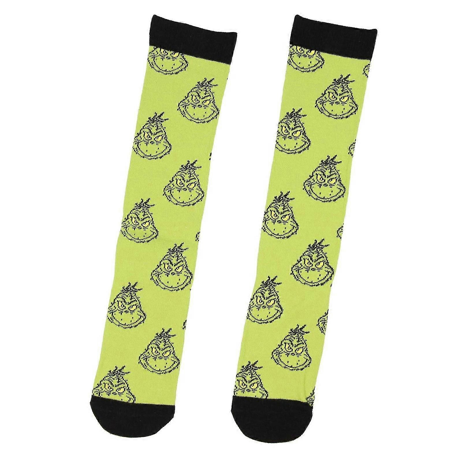 3pairs New The Grinch Socks