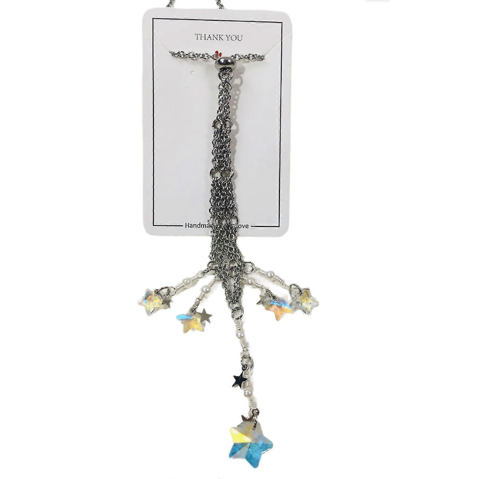 Interchangeable Crystal Holder Cage Pendant Adjustable Crystal Net Hanging Ornament for Home Garden Wall Window Decors 3