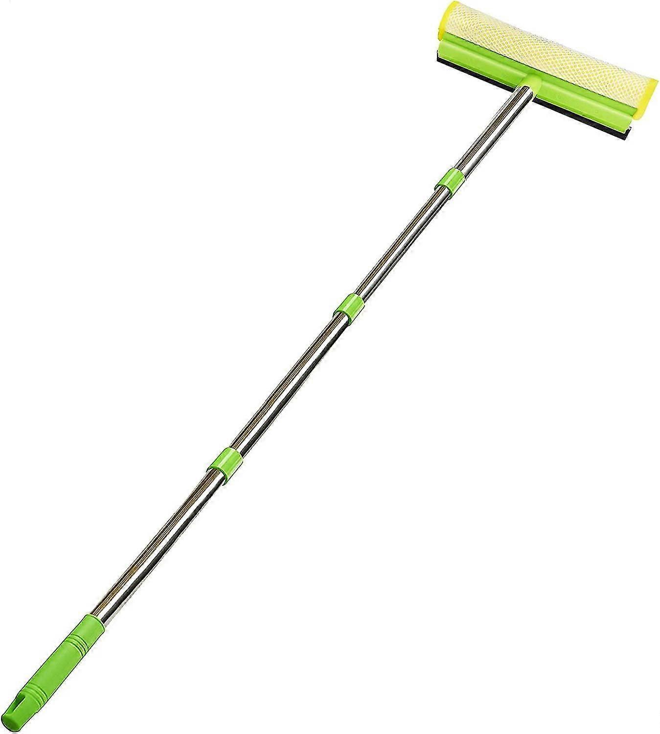 All Purpose Window Squeegee With 58 Inch Extension Pole,window Cleaning Tools,sponge Car Windshield Squeegee With Long Handle For Auto Indoor Outdoor,