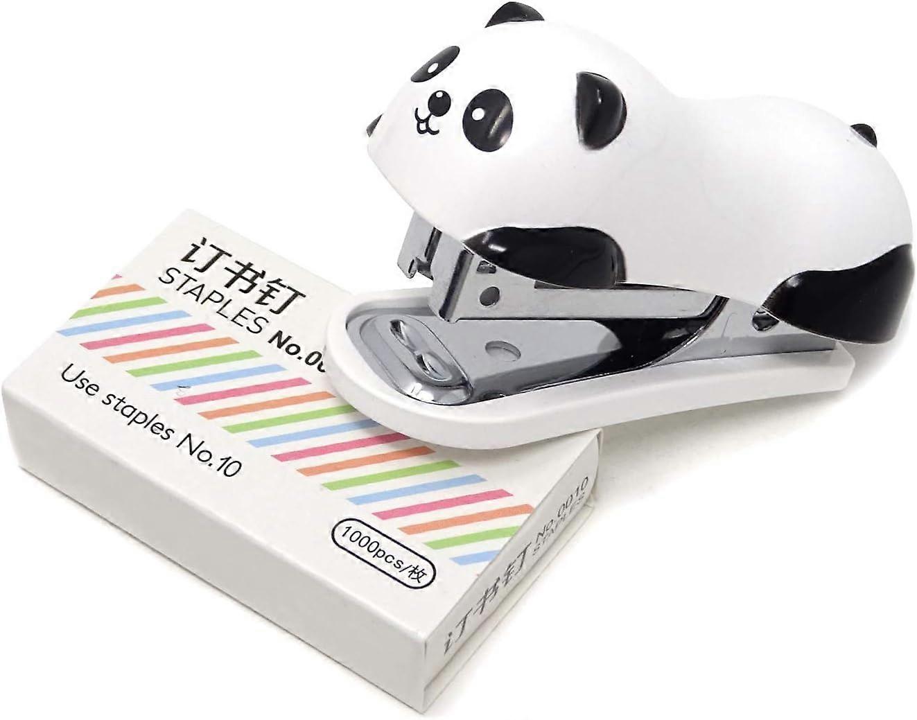Cute Compact Non-Slip Desktop Stapler