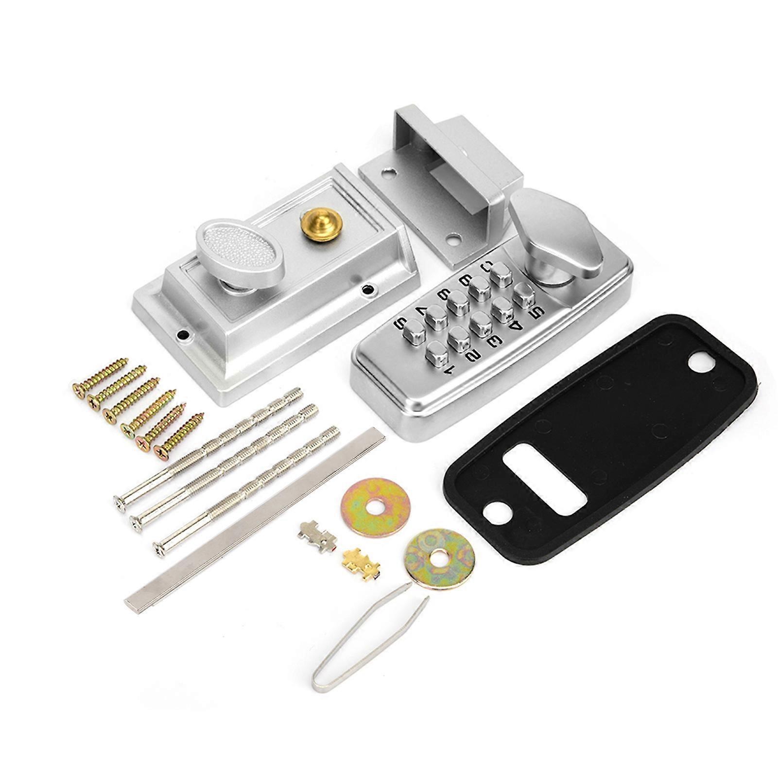 Mini 2-4 Digit Mechanical Code Lock for Cabinet, Interior and Exterior Door, Password Security Code Lock
