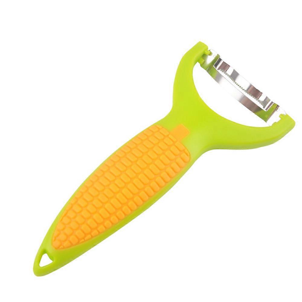 Corn Zipper Good Grips Corn Stripper Knife Peeler 6"，Yellow，for Fruit Straight Blade