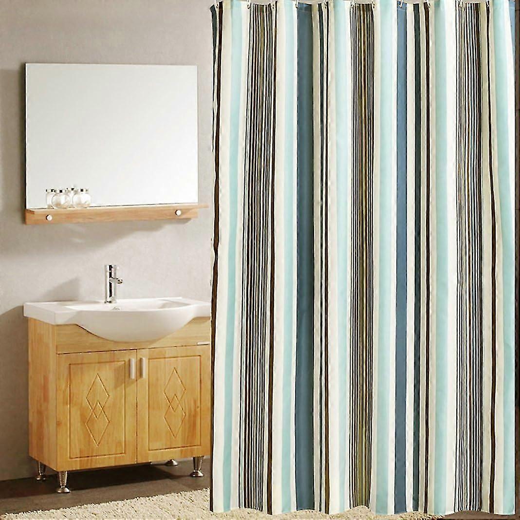シャワーカーテン200 X 240 Cm(w X H)、アンチモールド、防菌、撥水シャワーカーテン、ライナー、ソフトポリエステルファブリック、バスカーテン