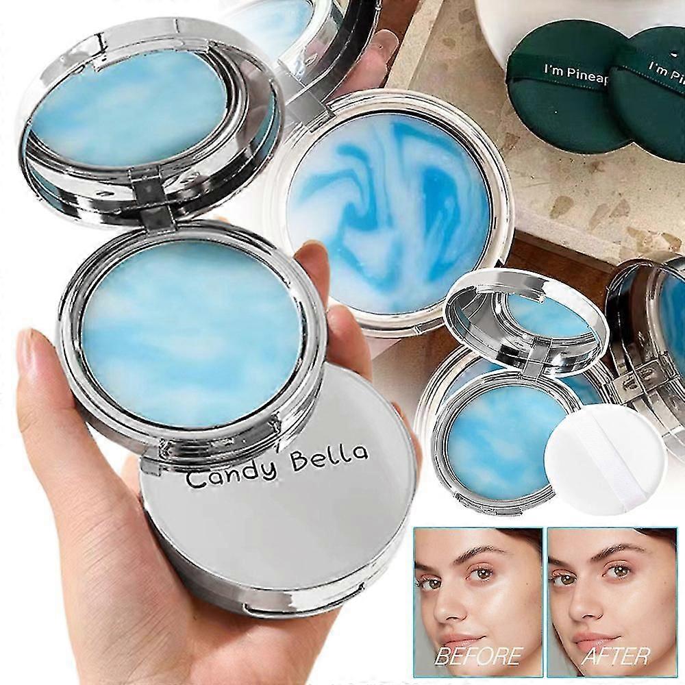 キャンディベラオイルコントロールフェイシャルパウダー、ゼリーパウダーセッティングパウダーなし、完璧なマットロングラスティング防水化粧品ブランド新品