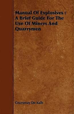 Manual de explosivos