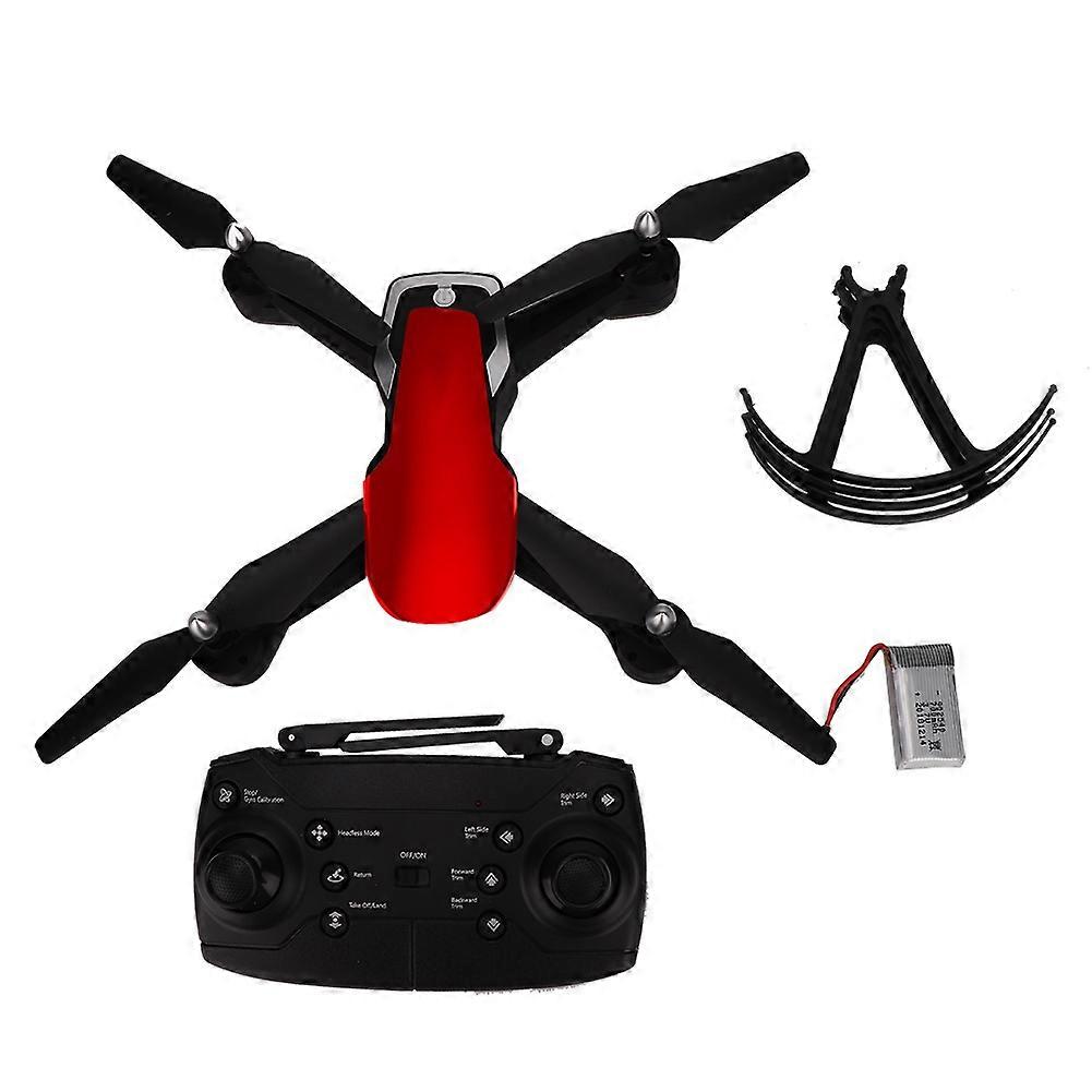 2.4G Folding Portable Altitude Hold Headless Mode RC Drone (Red 30W Camera Wifi)