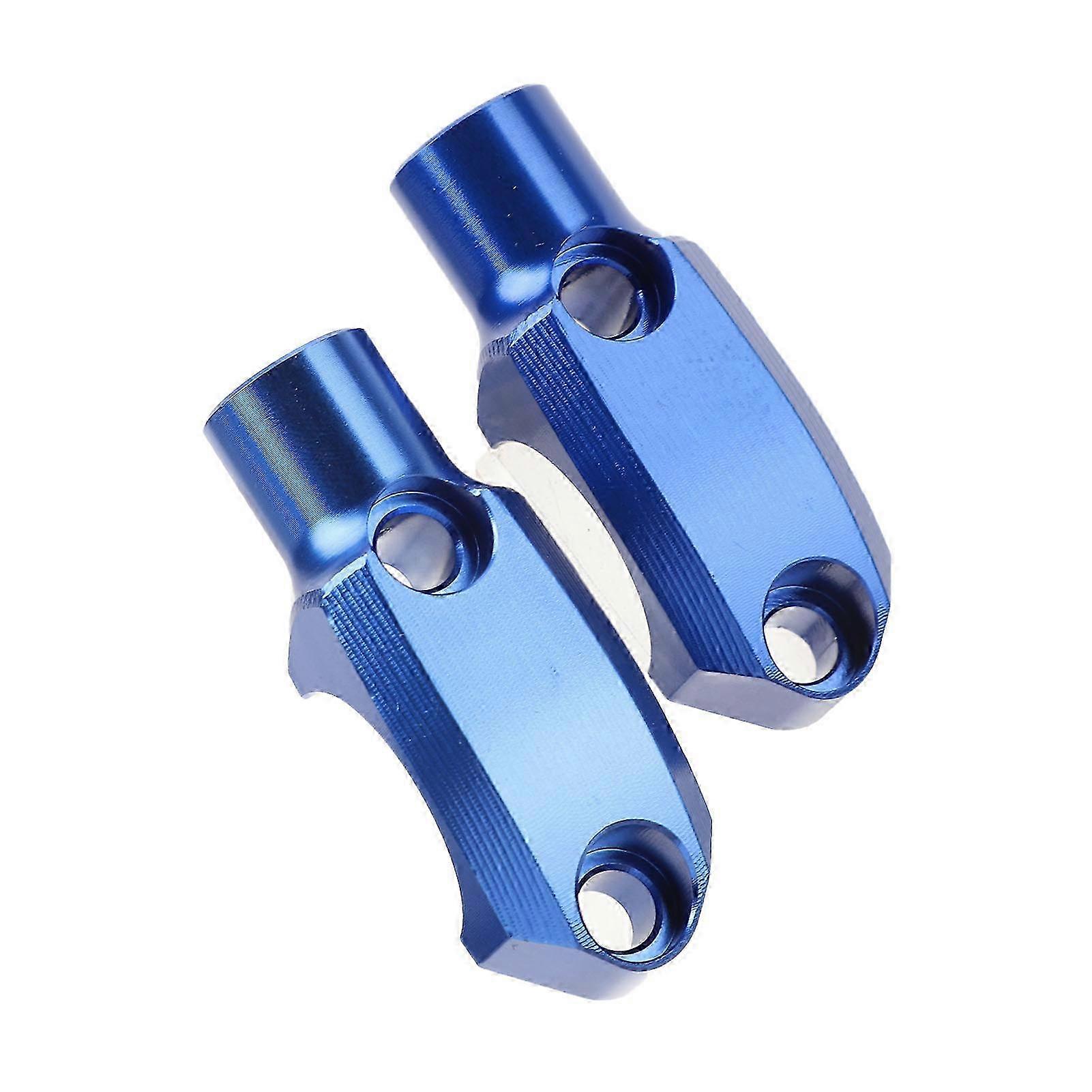 M10x1.25 Handlebar Brake Clutch Master Cylinder Mirror Clamp Mount Bracket for Aprilia SR GT200 GT125 2021 to 2023 Blue