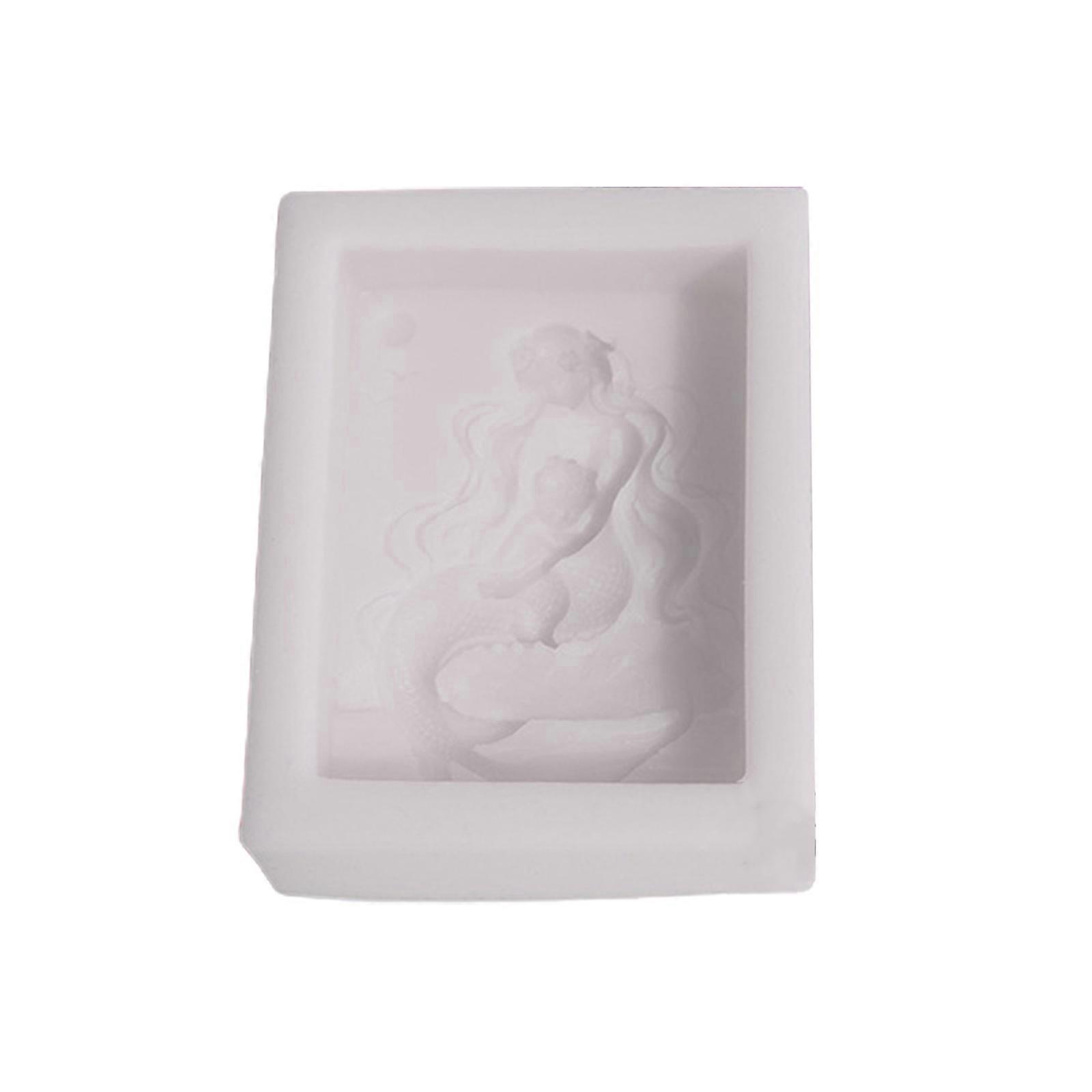 3D Fairy Girl Silicone Mold for Candle Making DIY Epoxy Resin Molds Handmade Soap Fondant Cake Baking Home Decorations