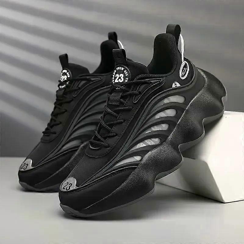 2024 Nuove Sneakers Da Uomo Primaverili Suola Spessa Altezza Aumentata Coppia Scarpe Papà Scarpe Ins Alla Moda Stivali Per Moto