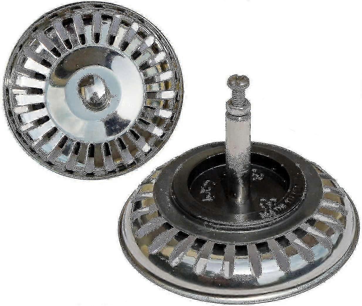 Universal Basket Strainer 7.6 Cm (80 Mm), For Sink With Offset Control / Stainless Steel