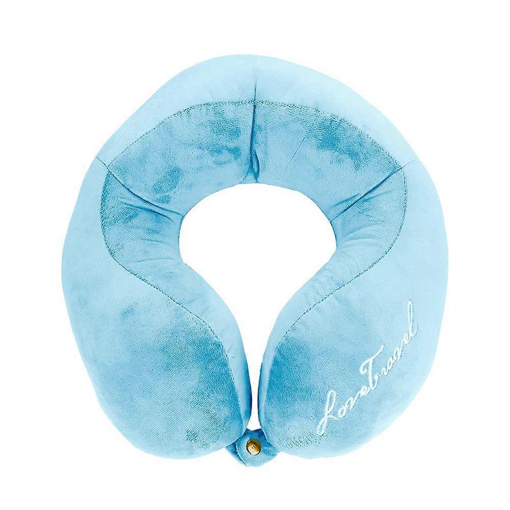 U Pillow Portable Neck Support Pillow - Sky Blue