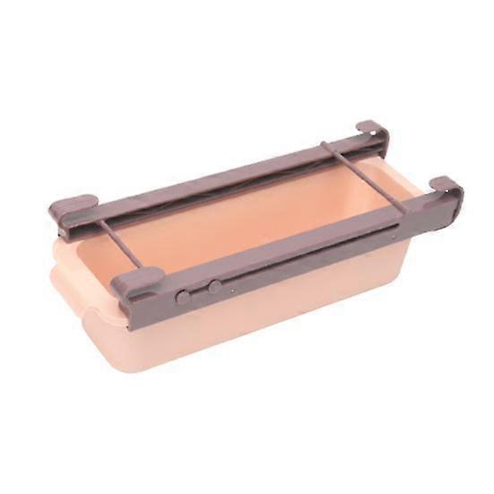 Food Organizer Box Food Grade Space-saving Plastic Rectangle Food Vegetable Fridge Storage Shelf for Home
