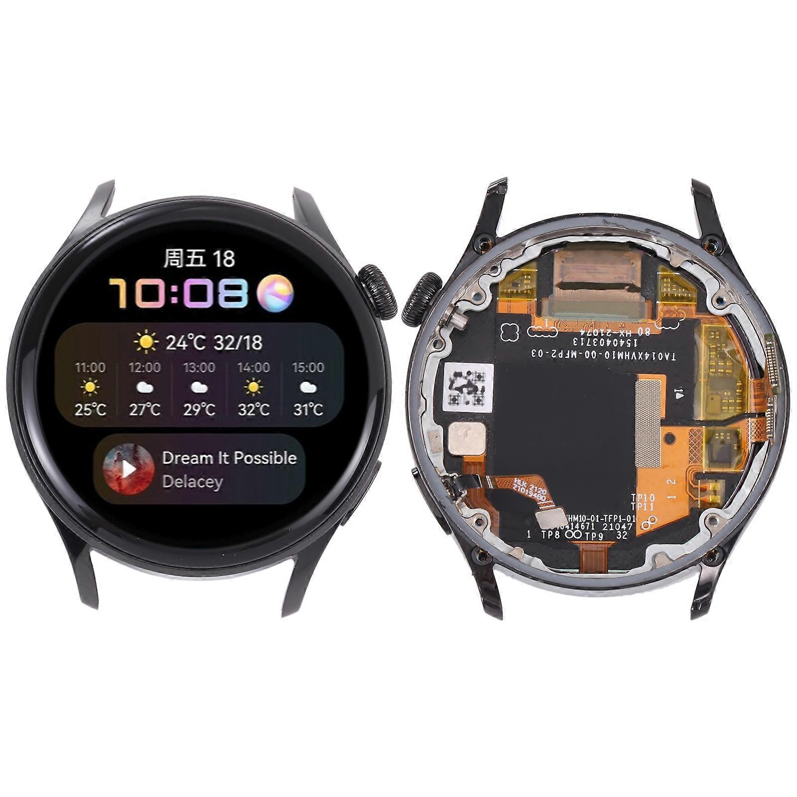 COMPATIBLE LCD Screen and Digitizer Full Assembly With Frame for Huawei Watch 3