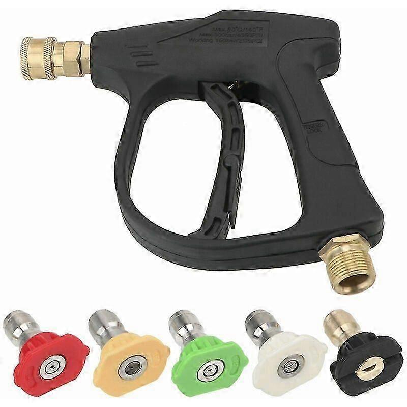Short Handle Snubby Pressure Washer Gun for Cleaning Tasks