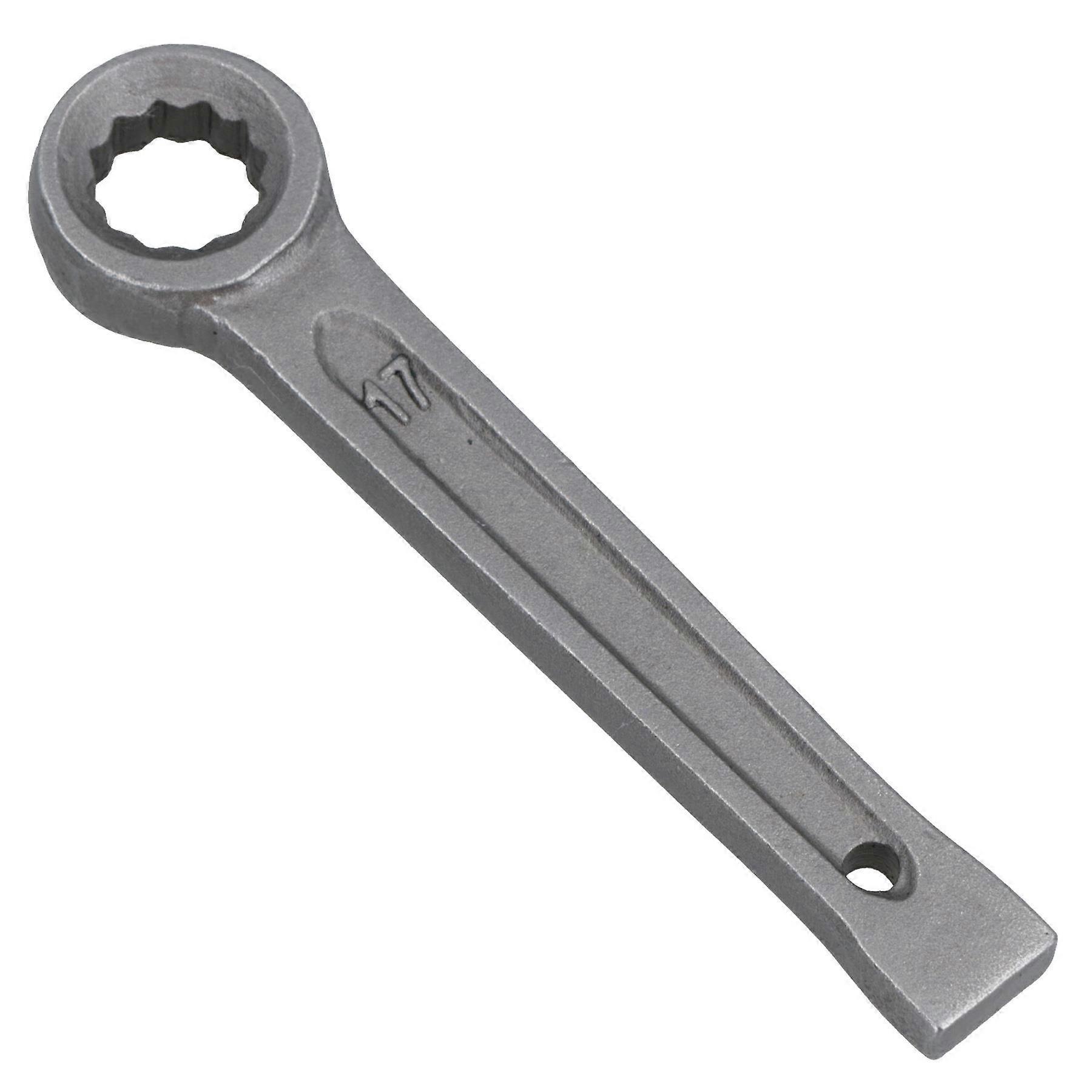 17mm Slogging Box End Striking Ring Wrench Spanner Bi-Hex 12 Sided Metric