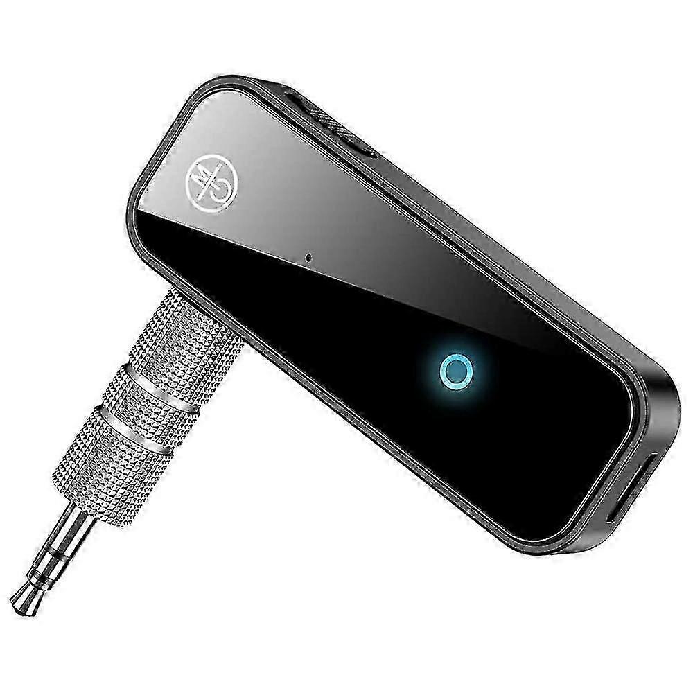Bluetooth 5.0 Adapter 3.5mm Jack Aux Reciever, 2-In-1 Wireless Transmitter & Receiver for Streaming Audio of TV, PC f74