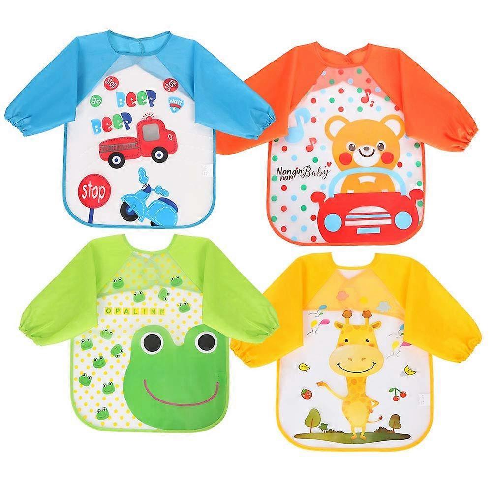 Machine Washable Waterproof Lightweight Toddler Bib Set
