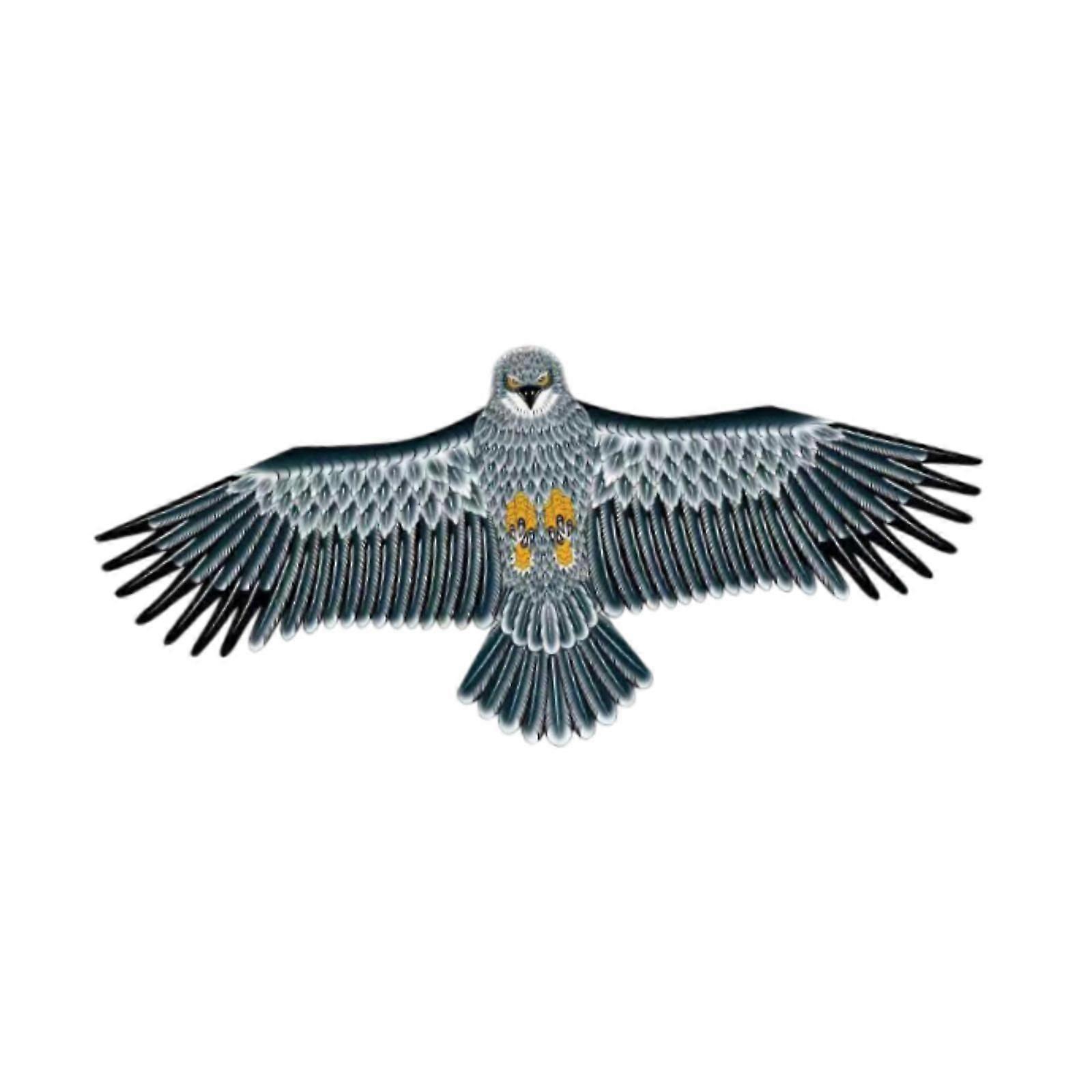 Eagle Kæmpe Kite Blød Let at samle Udendørs Spil til Rejse Have Familie 2M