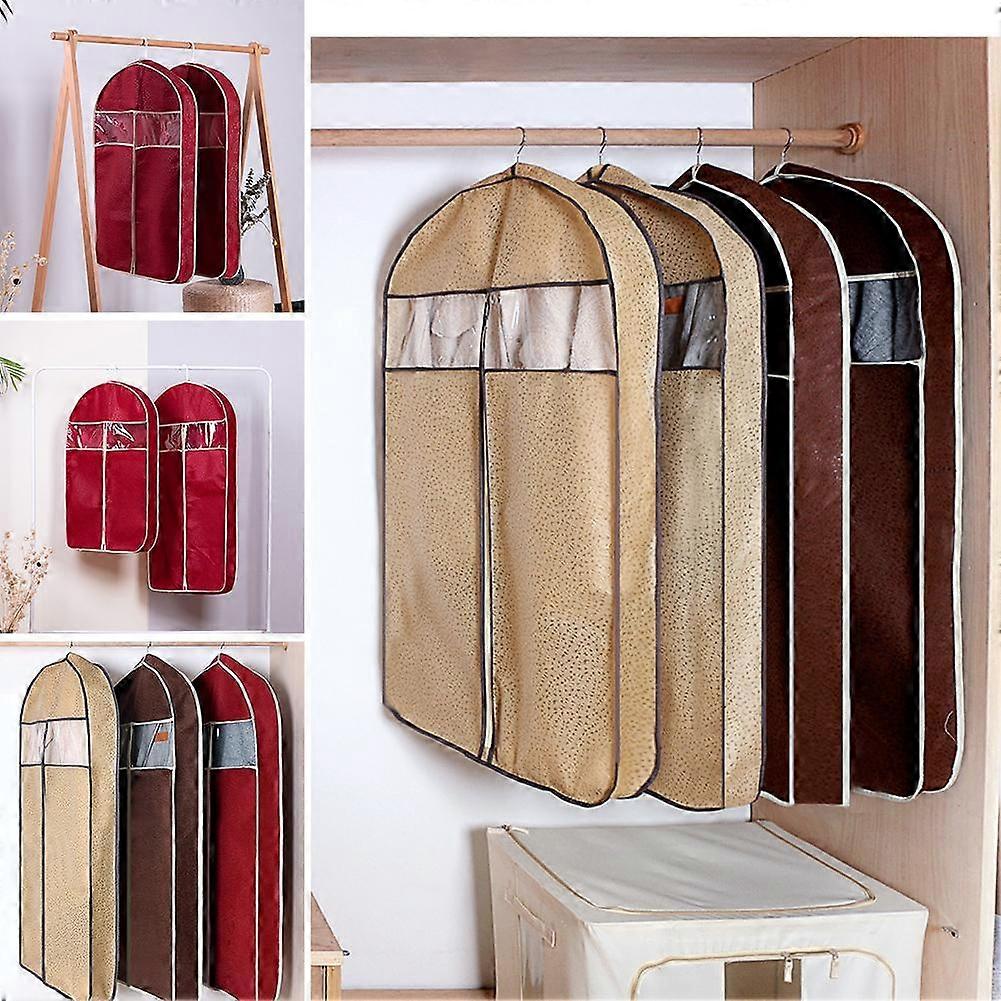 Kleidersäcke für Kleider/Abendkleider/lange Mäntel, mit transparentem Fenster