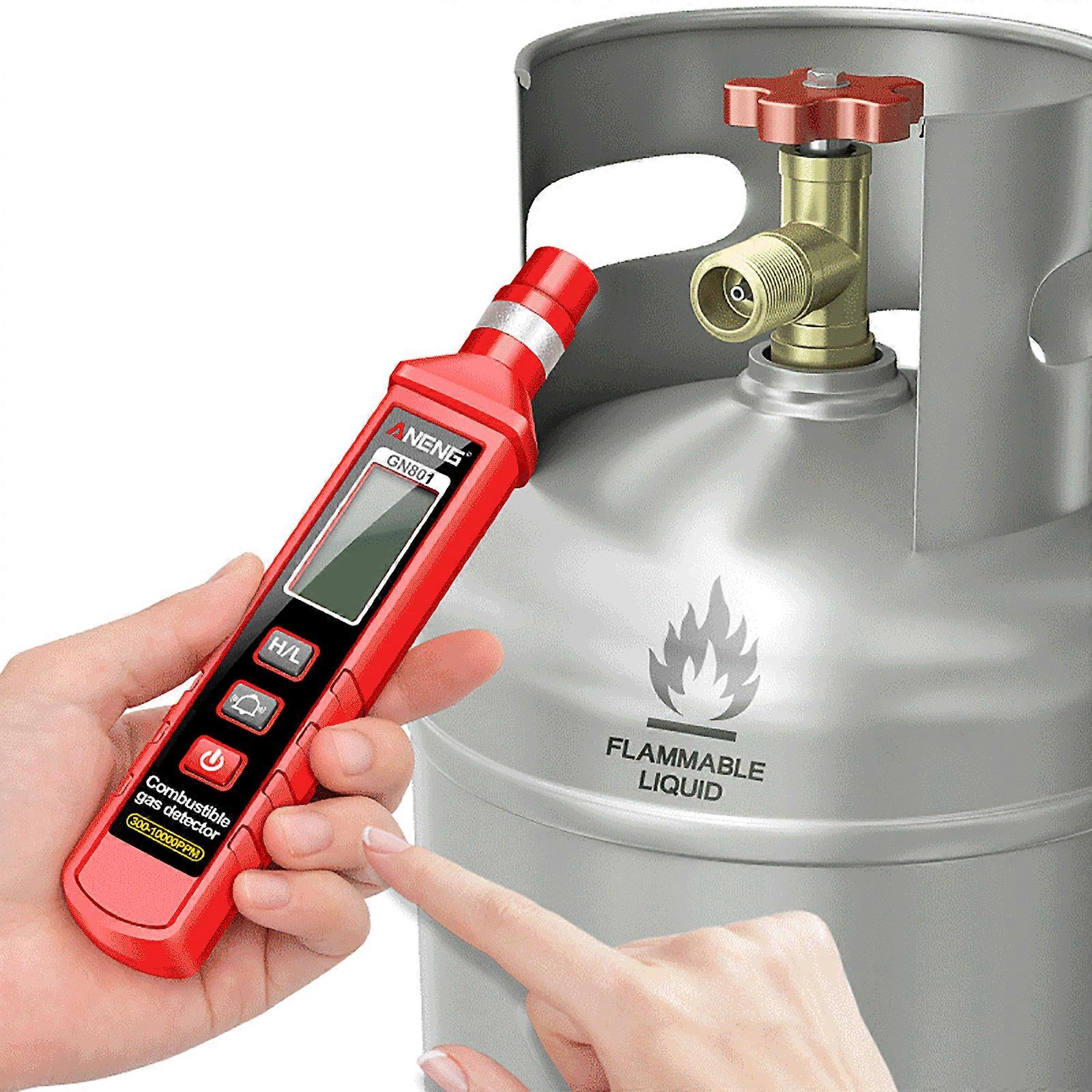 ANENG GN801 Gas-sensitive Semi-conduct Detector 300~10000PPM Gas Leakage Analyzer Combustible Meter Environment Test Sensor Tool