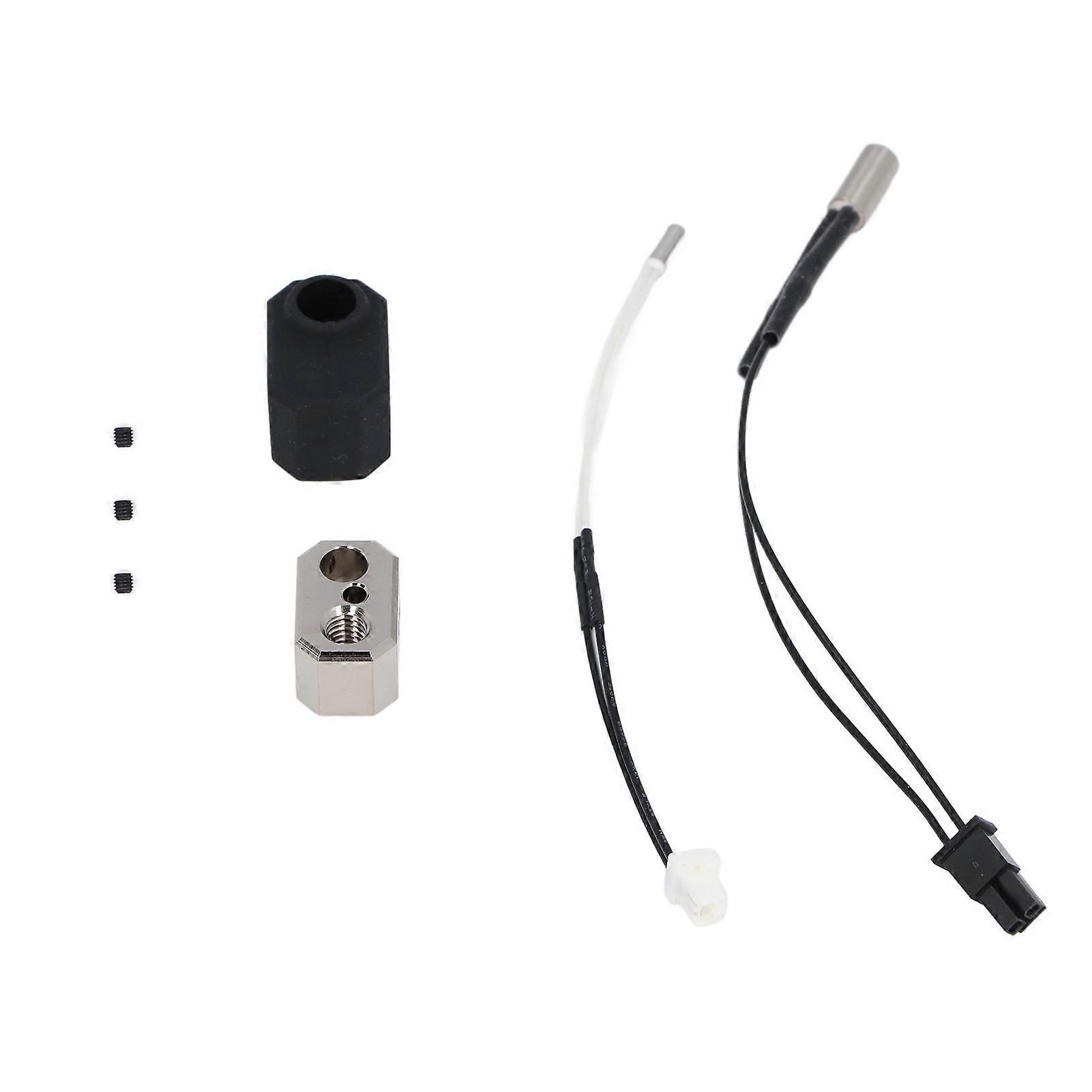 DTCY 24V 40W 3D Printer Heating Rod Thermistor Wire MK4 Heater Block Set for Prusa MK4