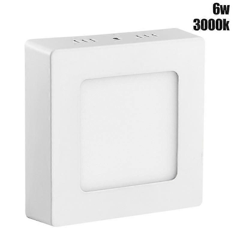 LED Panel Light Ceiling Down Lamp 6/12/18/24W Square Surface Mount Lights