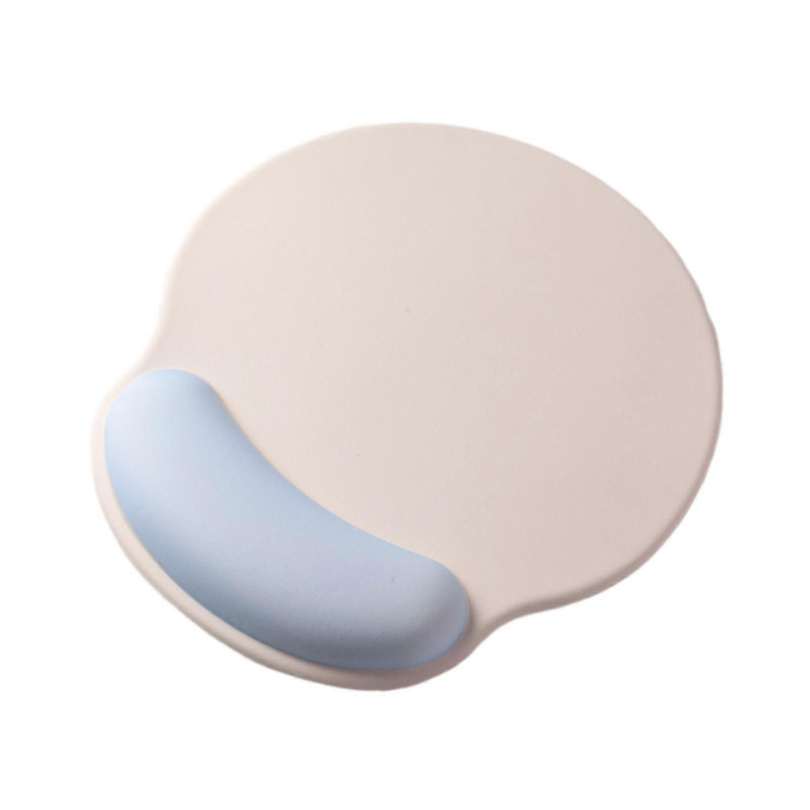 Ergonomic Mouse Pad Comfortable Non Slip Base Desktop for Work Office Laptop Red