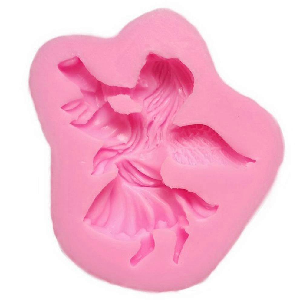 Silicone Cake Mold for Baking Desserts, Little Angel’s Pattern, DIY Chocolate Molding Tool, Non-Stick, Flexible 3D Design