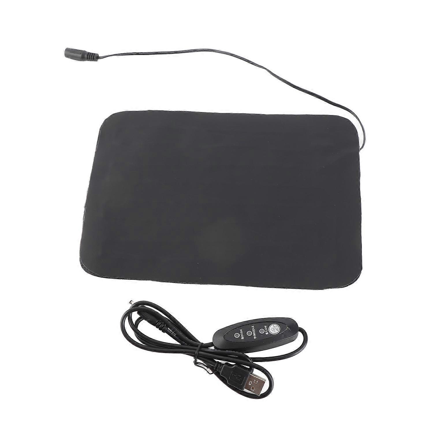 Seedling Heat Mat 3 Gear Temperature Adjustment PU Leather Hydroponic Plant Heating Pad for Indoor G