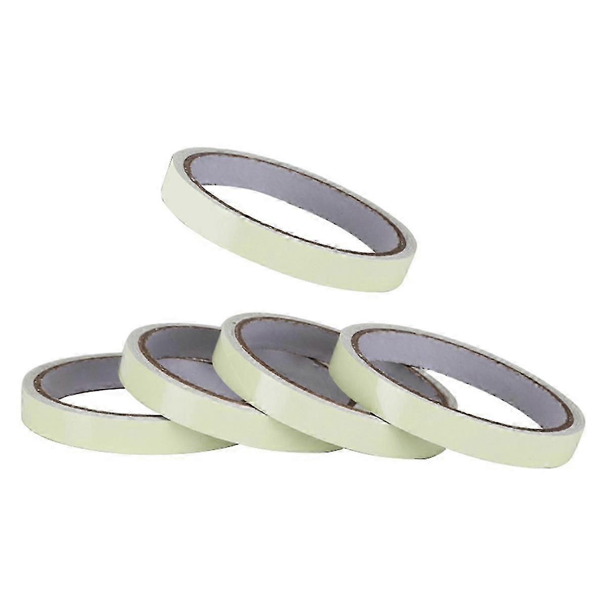 Glow in the Dark Tape Luminous Luminescent Emergency Roll Safety Egress Markers Stairs,Walls Steps js