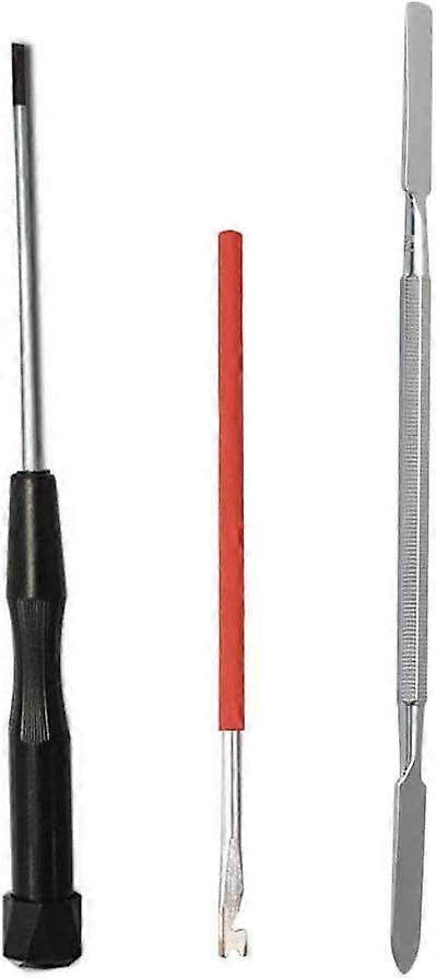 3PCS Woodwind Instrument Repair Tool Kit Spring Hook Double Headed Flat Pad Screwdriver Set for Sax Clarinet Oboe Flute Piccolo