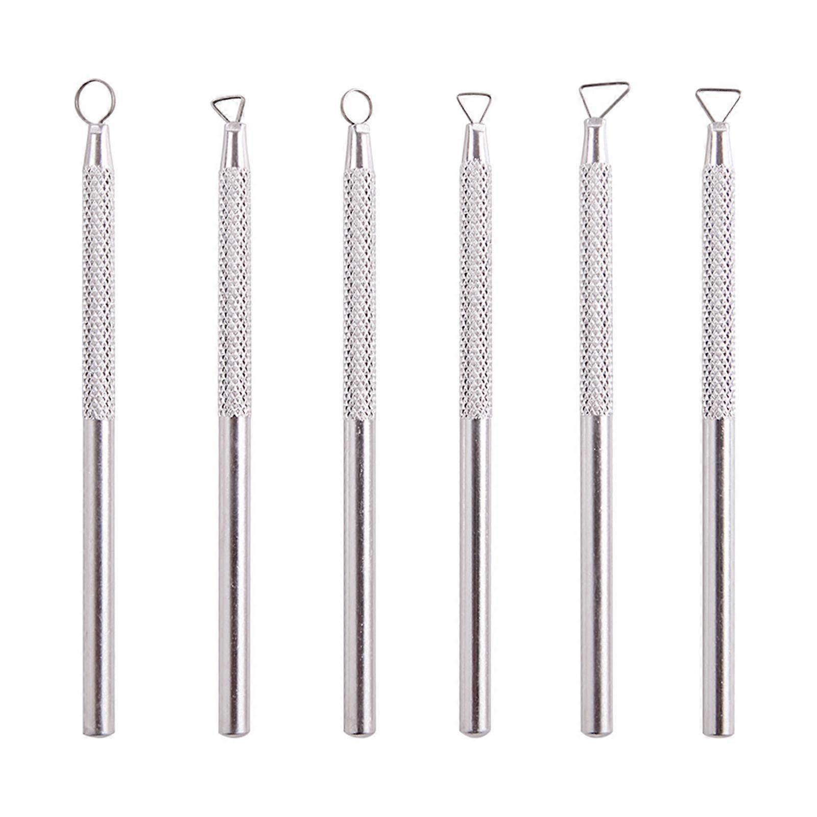 6Pcs Pottery Clay Sculpting Tools Set DIY Clay Modelling Tools for Detailing