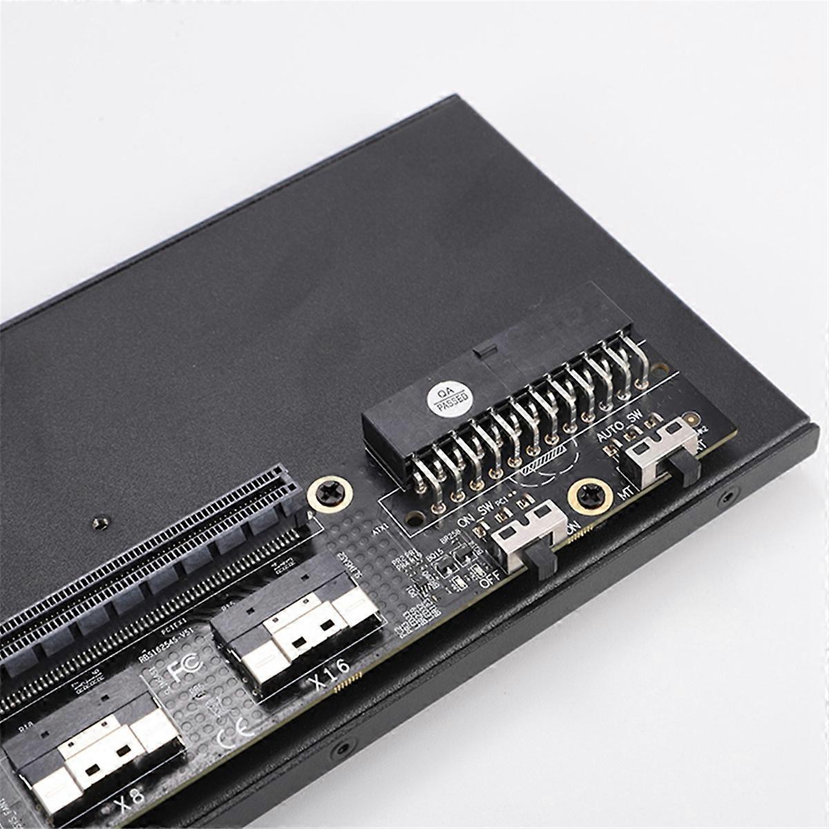 OcuLink/SlimSAS Graphics Dock W/Bracket External Graphics Card