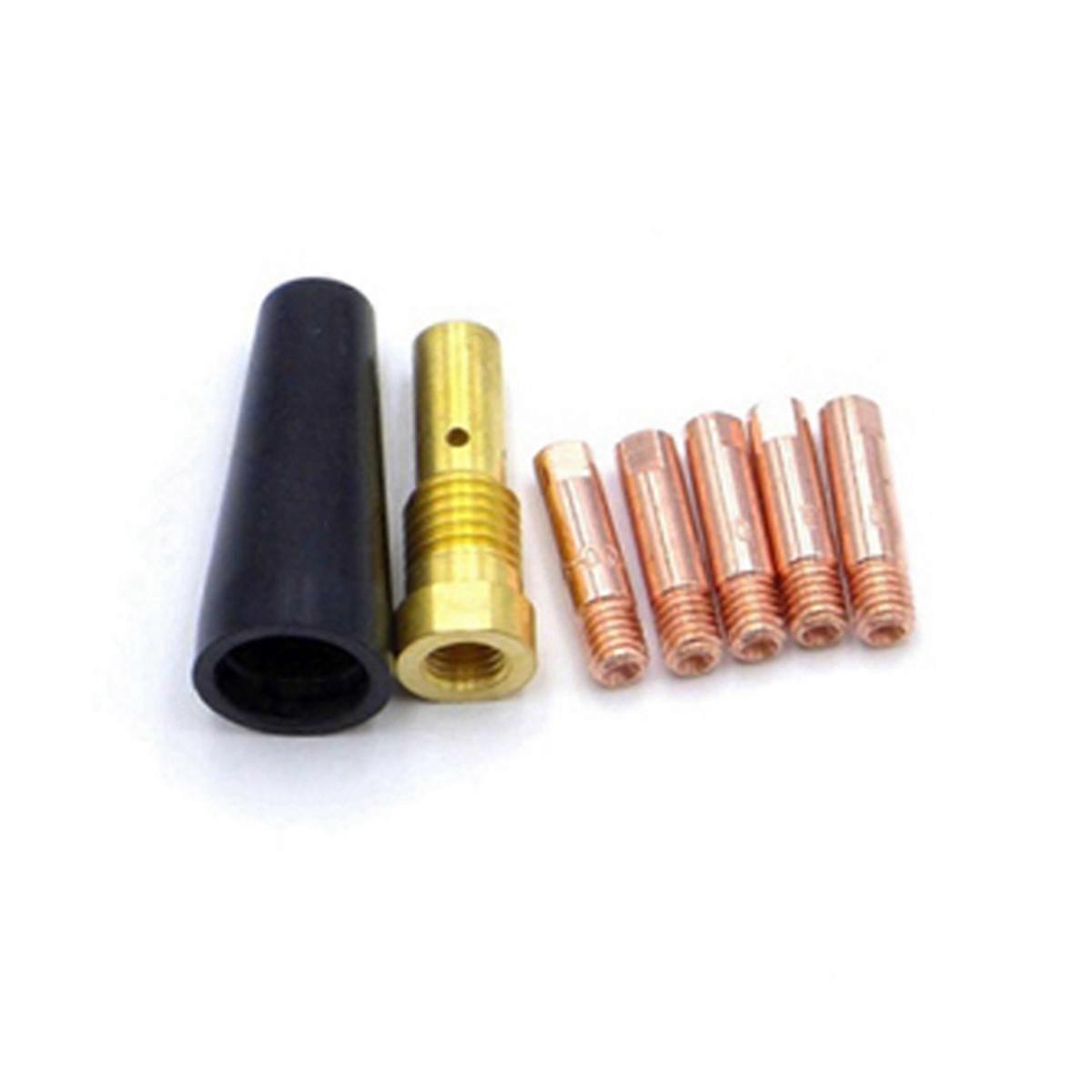 7Pcs/Set Gasless Nozzle Tips for FC90 Flux-Cored Wire Feed FC90 MIG Welder Welding Tools