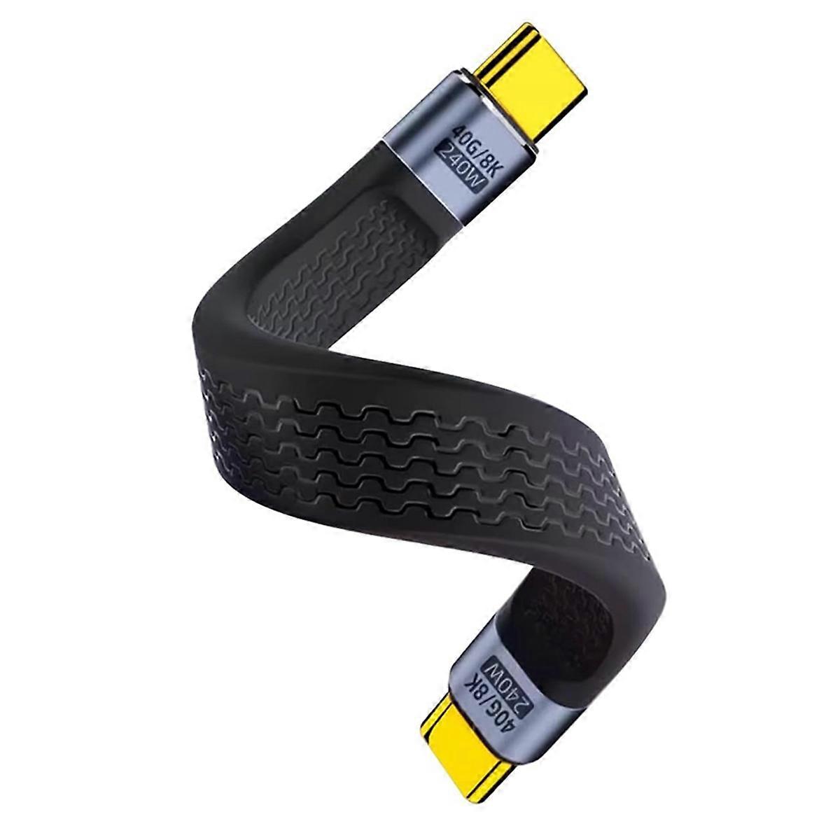 40Gbps USB 4.0 PD 240W Fast Charging Cable for Phone Notebook