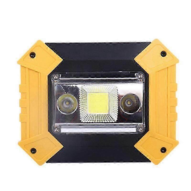 LED Camping Light Cob Floodlight USB Rechargeable Strong Light Portable Light Emergency Working Lig