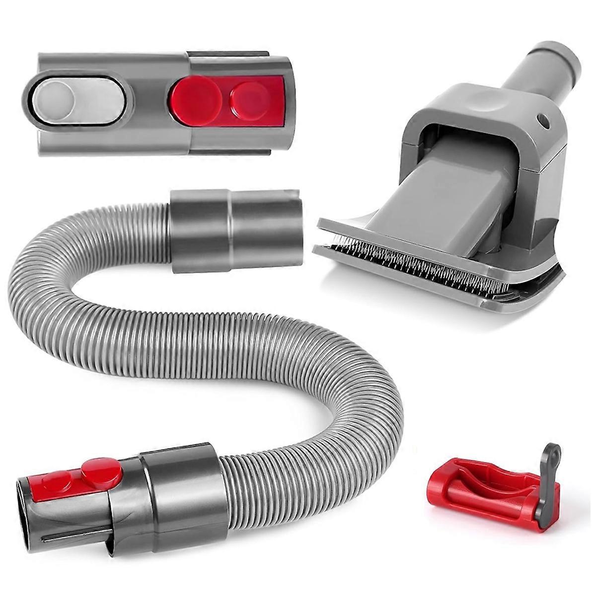 For Dog Hair Brush Extension Hose and Adapter Pet Grooming Kit