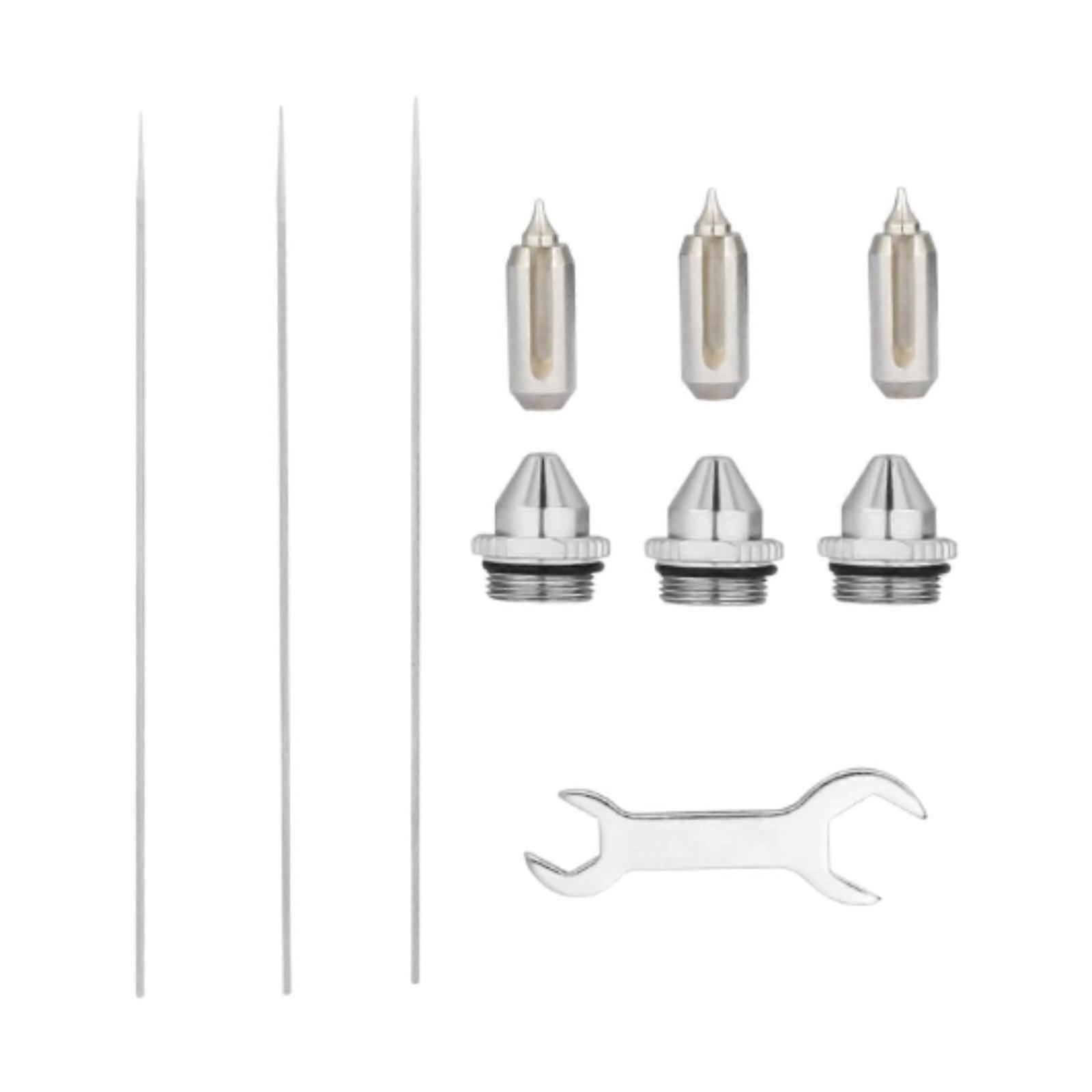 3Pcs Spray Nozzle Needle Tip Art Craft Replacement Part Upgrade Airbrush Tip