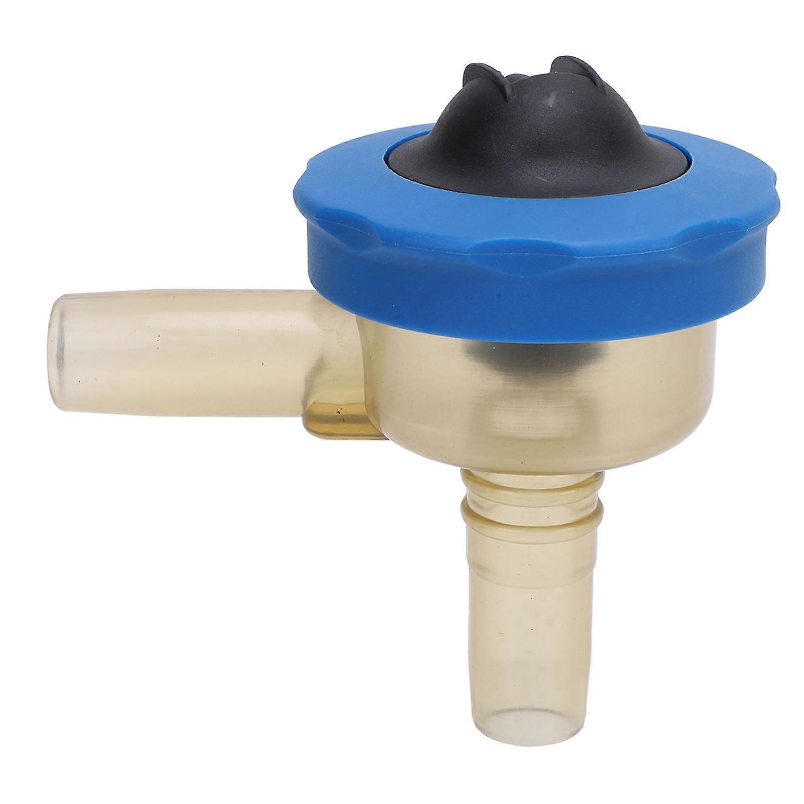 PSU Air Shut Off Valve Cow Milking Machine Vacuum Globe Valve with Flow Sensor for Diary Milking Equipment Blue 