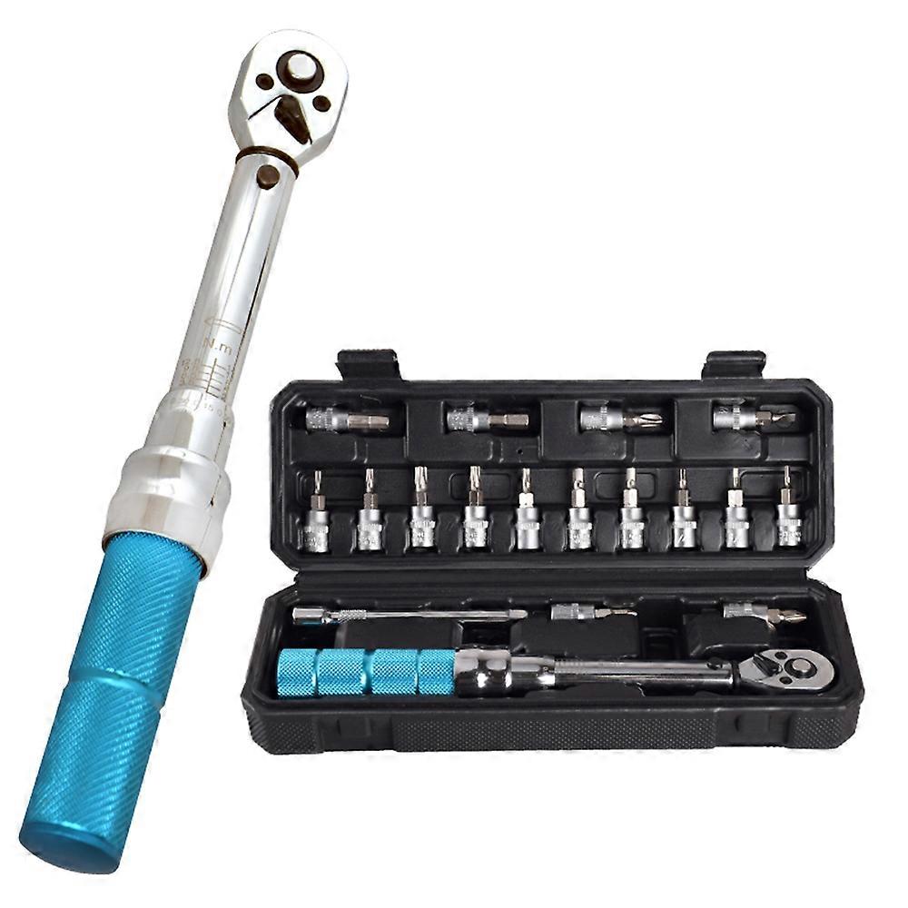 Quick-release Torque Wrench High Precise Torque Preset Wrenches 1/4inch Ratchet Head Torque Adjustable Bike Car Bicycle Repairing Tool