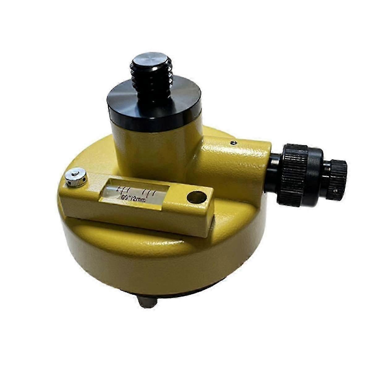 Three-Jaw Tribrach Adapter with Optical Plummet 5/8X11 Thread Mount Adaptor for All Total Station P