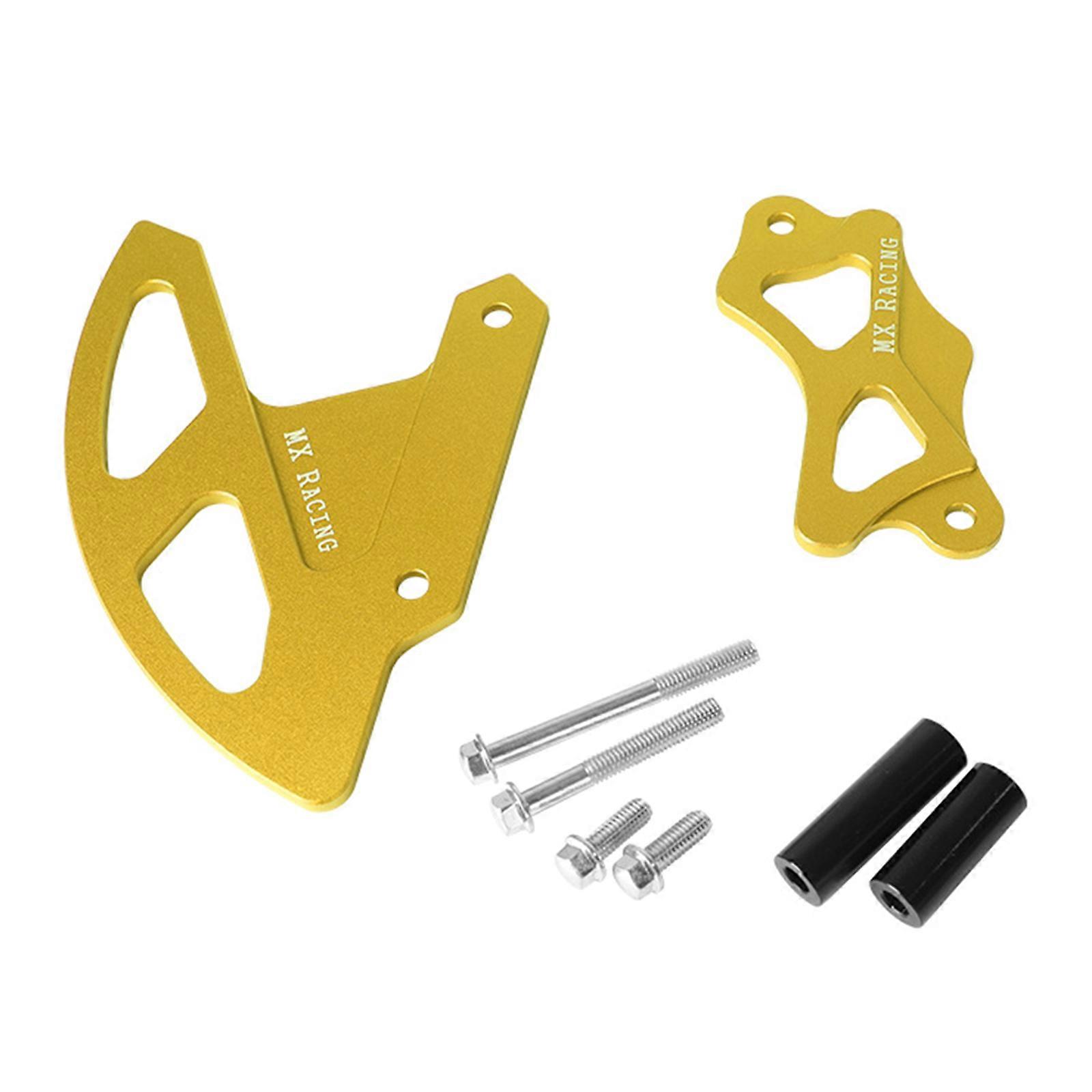 Motorcycle Accessories Rear Brake Pump Fluid Reservoir Guard Cover Protector for CR/CRF-X125-450 CRF250R  Yellow