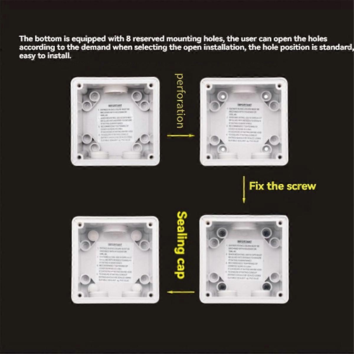 Waterproof Switch Outdoor Power Isolator on-Off Switch Socket