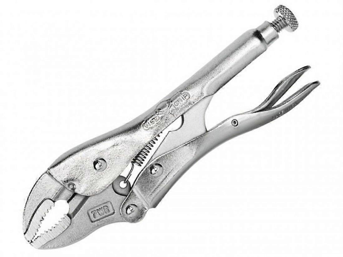 Curved Jaw Locking Pliers for Secure Grip 7-Inch