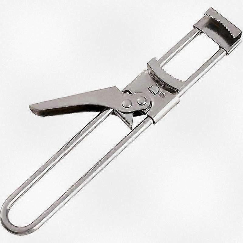 Stainless Steel Adjustable Jar & Can Opener, Non-Slip Multi-Tool for Easy Opening