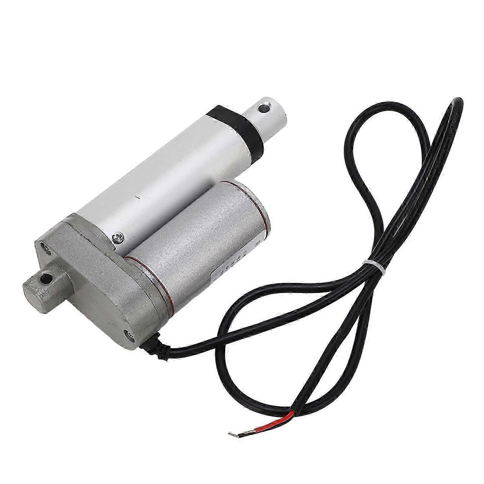 マッサージチェアリニアアクチュエーター用ホワイト50mmストローク電動リニアアクチュエータIP65 750Nアルミニウム合金モーターリニアアクチュエータ24V